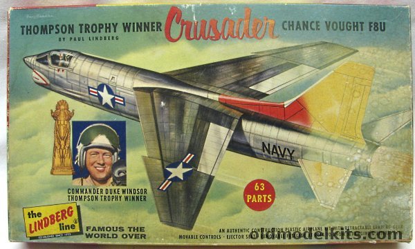 Lindberg 148 Chance Vought F8u Crusader Thompson Trophy Winner Duke